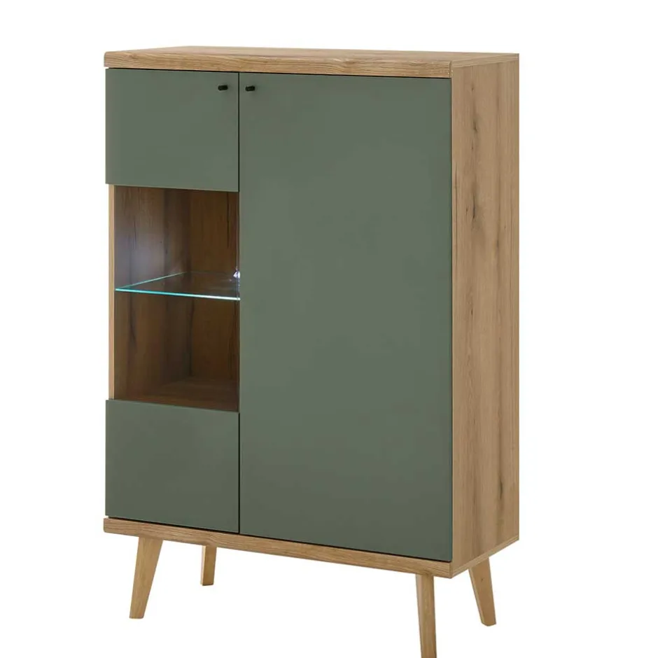Pharao24 Esszimmer Highboard Lora> Stauraumvitrinen|Highboards
