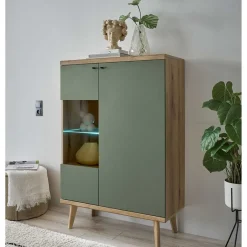 Pharao24 Esszimmer Highboard Lora> Stauraumvitrinen|Highboards