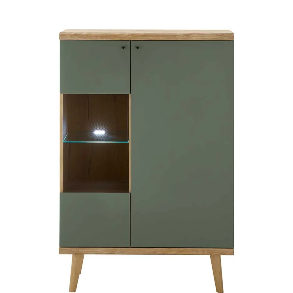 Pharao24 Esszimmer Highboard Lora> Stauraumvitrinen|Highboards
