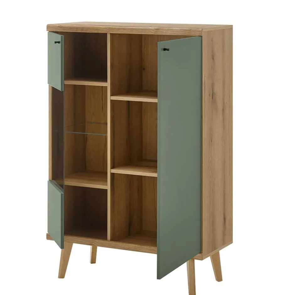 Pharao24 Esszimmer Highboard Lora> Stauraumvitrinen|Highboards