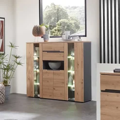 Esszimmerkommoden|Highboards*Pharao24 Esszimmer Highboard modern Esdravos