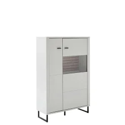 Vitrinenschrank|Stauraumvitrinen*Pharao24 Esszimmer Highboard Polar