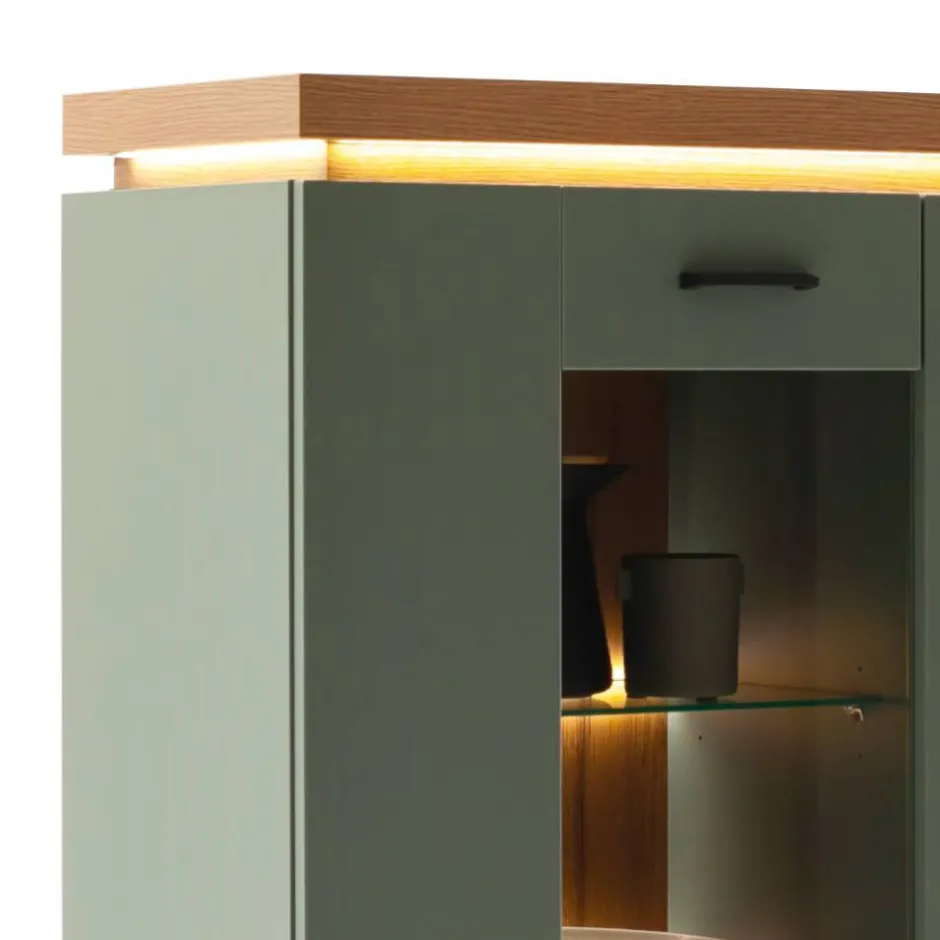 Pharao24 Esszimmer Highboard Tristan> Vitrinenschrank|Highboards