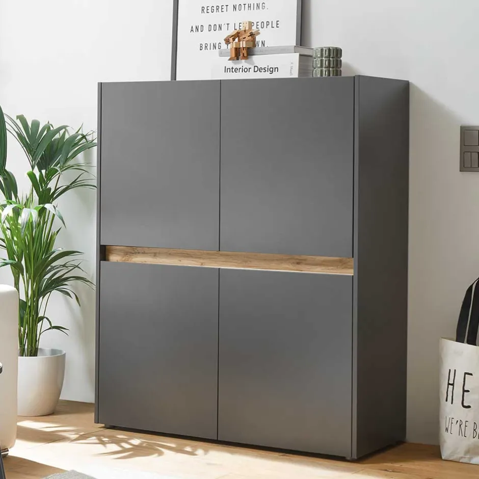 Pharao24 Esszimmer Highboard Uzniana> Küchenkommode|Esszimmerkommoden