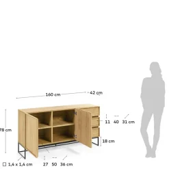Sideboards*Pharao24 Esszimmer Kommode Stramo