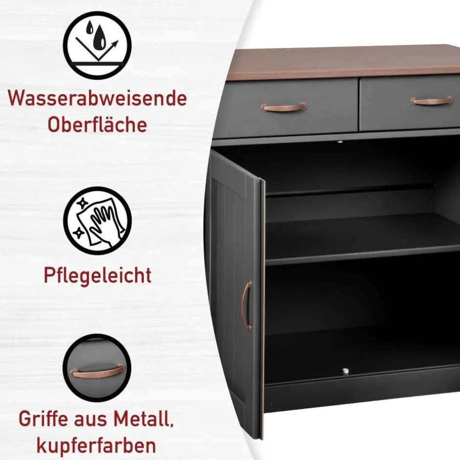 Pharao24 Esszimmer Kommode Tibiun> Flurkommoden