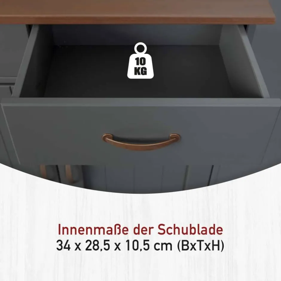 Pharao24 Esszimmer Kommode Tibiun> Flurkommoden