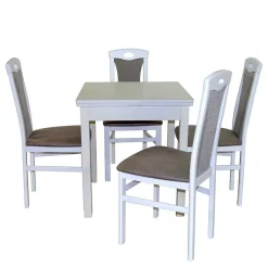 Pharao24 Esszimmer Komplett Set Leica> Tisch Mit Stühlen|Esszimmer Sets