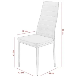 Hochlehner|Lederstühle*Pharao24 Esszimmer Polsterstühle Zontania