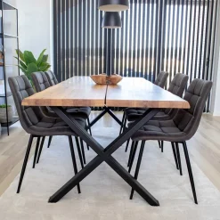 Tisch Mit Stühlen|Esszimmer Sets*Pharao24 Esszimmer Sitzgruppe Cena