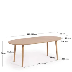 Ausziehtische*Pharao24 Esszimmer Tisch Higuley