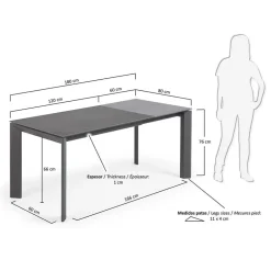 Ausziehtische*Pharao24 Esszimmer Tisch Syrata
