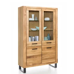 Pharao24 Esszimmer Vitrine Anesto> Vitrinenschrank|Wohnzimmervitrinen