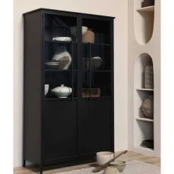 Wohnzimmerschrank|Vitrinenschrank*Pharao24 Esszimmer Vitrine Annica