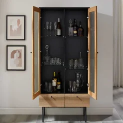 Vitrinenschrank|Stauraumvitrinen*Pharao24 Esszimmer Vitrine Durian