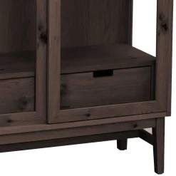 Wohnzimmerschrank|Massivholz Schränke*Pharao24 Esszimmer Vitrine Grex