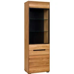 Massivholzmöbel|Vitrinenschrank*Pharao24 Esszimmer Vitrine Persia