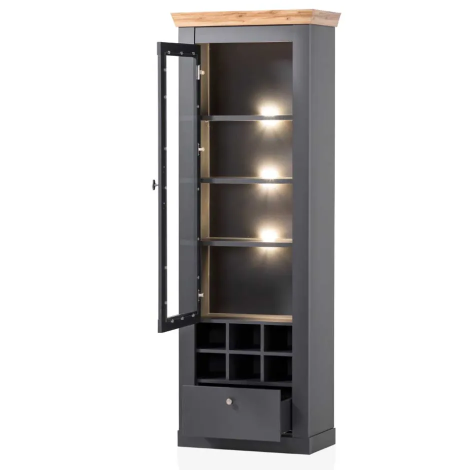 Pharao24 Esszimmer Vitrine Saridio> Vitrinenschrank|Büchervitrinen