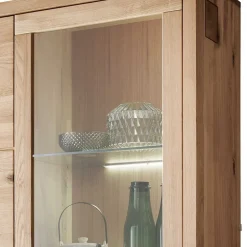 Massivholzmöbel|Wohnzimmerschrank*Pharao24 Esszimmer Vitrine Shailina