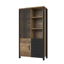 Vitrinenschrank|Wohnzimmervitrinen*Pharao24 Esszimmer Vitrinenschrank Zepp