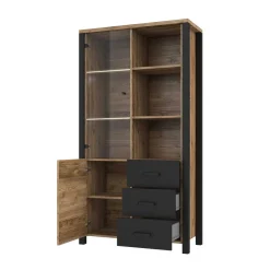 Vitrinenschrank|Wohnzimmervitrinen*Pharao24 Esszimmer Vitrinenschrank Zepp