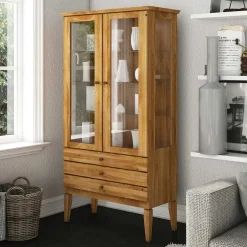Vitrinenschrank|Wohnzimmervitrinen*Pharao24 Esszimmer Vitrinenschrank Tyvoria