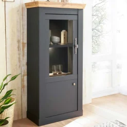 Pharao24 Esszimmer Vitrinenschrank Saridio> Wohnzimmervitrinen|Vitrinenschrank