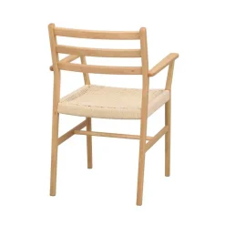 Massivholz Stühle*Pharao24 Esszimmerarmlehnstuhl Vantralo