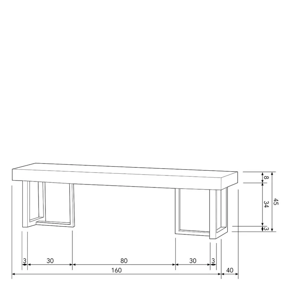 Küchenbank|Esszimmerbänke*Pharao24 Esszimmerbank Acroma