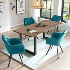 Tisch Mit Stühlen|Esszimmer Sets*Pharao24 Esszimmereinrichtung Rulica