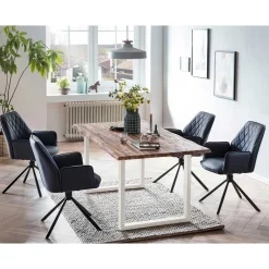 Tisch Mit Stühlen|Esszimmer Sets*Pharao24 Esszimmergruppe Fenya