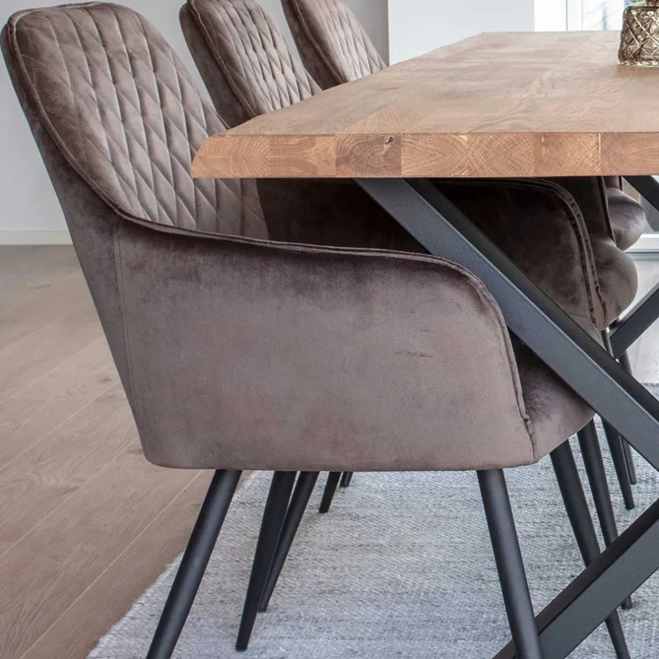 Pharao24 Esszimmergruppe Mancara> Tisch Mit Stühlen|Esszimmer Sets