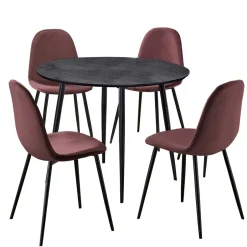 Tisch Mit Stühlen|Esszimmer Sets*Pharao24 Esszimmerkombination Cancano