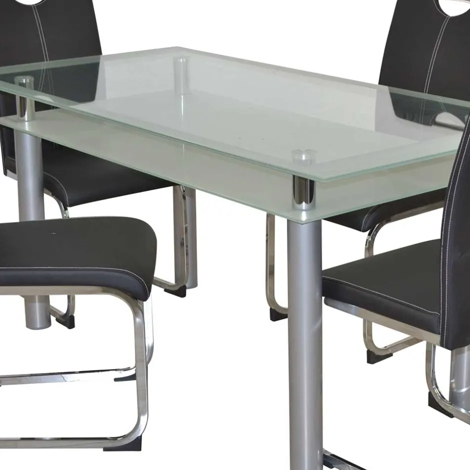 Pharao24 Esszimmerkombination Ilka> Tisch Mit Stühlen|Esszimmer Sets