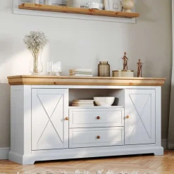 Küchenkommode|Esszimmerkommoden*Pharao24 Esszimmersideboard Bechir