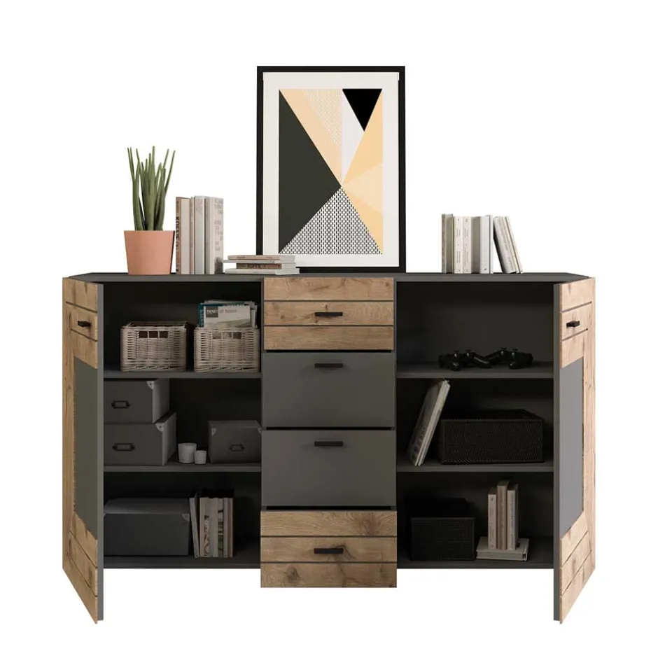 Küchenkommode|Esszimmerkommoden*Pharao24 Esszimmersideboard Contreros