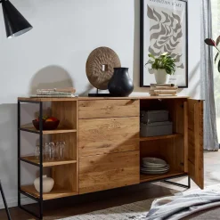 Massivholzmöbel|Küchenkommode*Pharao24 Esszimmersideboard Coozia