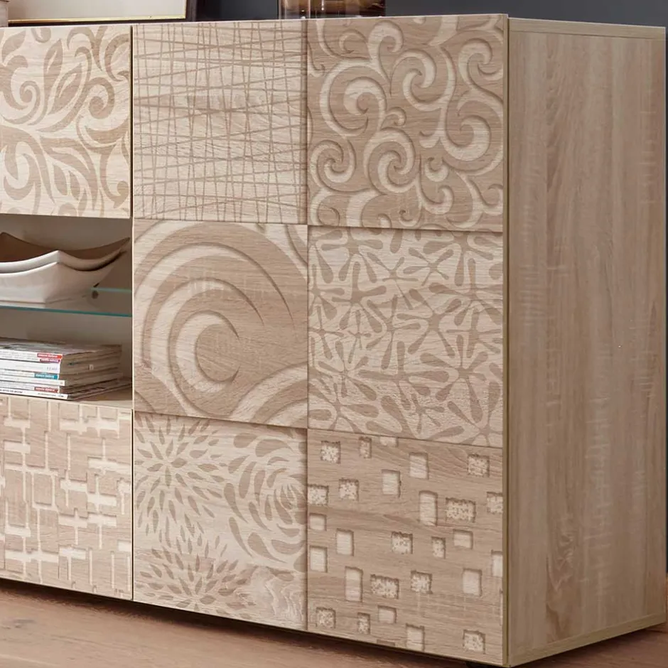 Küchenkommode|Esszimmerkommoden*Pharao24 Esszimmersideboard Grapadus