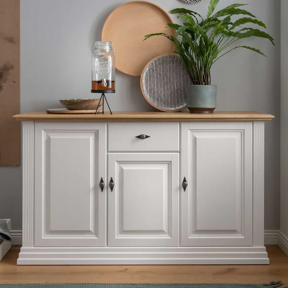 Massivholzmöbel|Wohnzimmerschrank*Pharao24 Esszimmersideboard Greeks