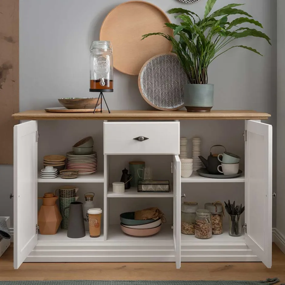 Massivholzmöbel|Wohnzimmerschrank*Pharao24 Esszimmersideboard Greeks