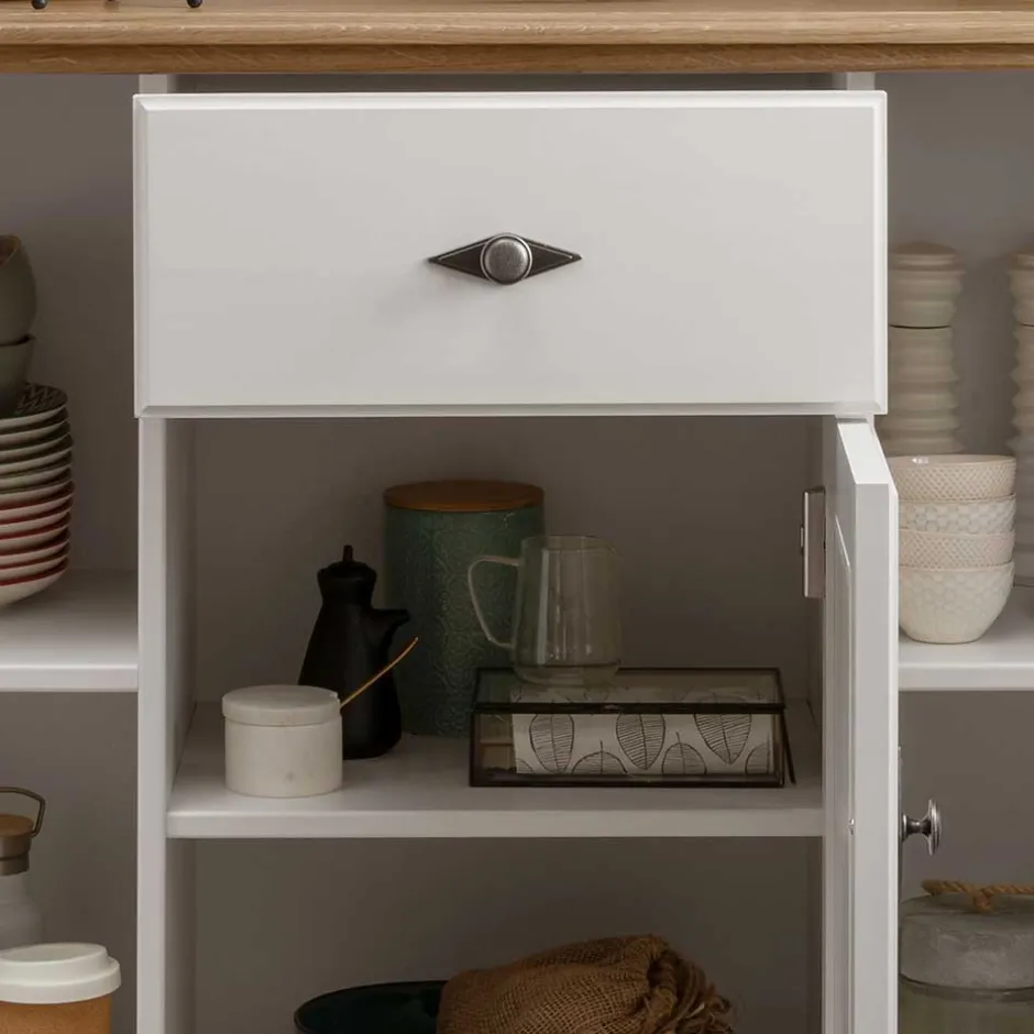 Massivholzmöbel|Wohnzimmerschrank*Pharao24 Esszimmersideboard Greeks