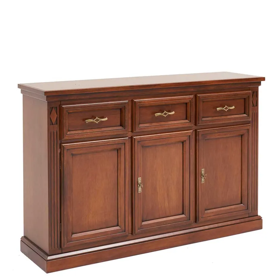 Pharao24 Esszimmersideboard Jenna> Küchenkommode|Wohnzimmerkommoden