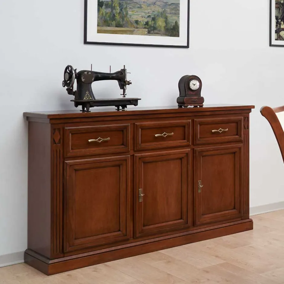 Pharao24 Esszimmersideboard Jenna> Küchenkommode|Wohnzimmerkommoden