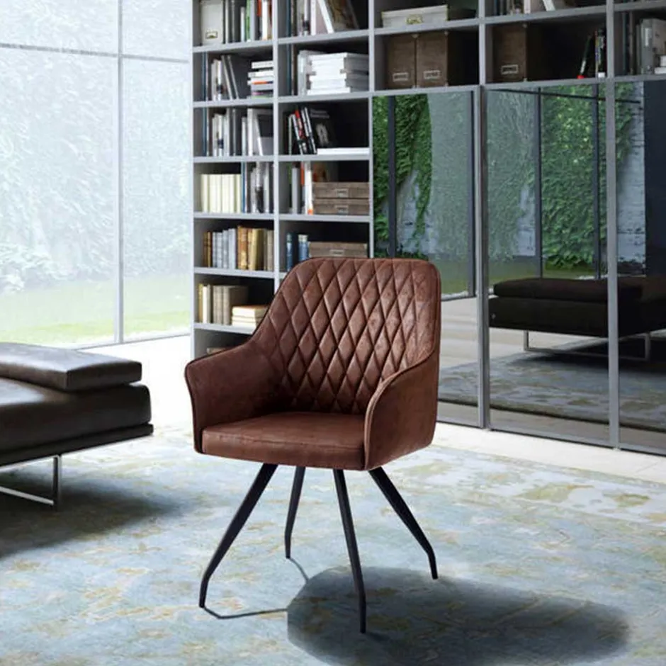 Lederstühle|Esszimmersessel*Pharao24 Esszimmerstuhl Julya