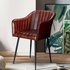 Pharao24 Esszimmerstuhl Soonga> Esszimmersessel|Lederstühle