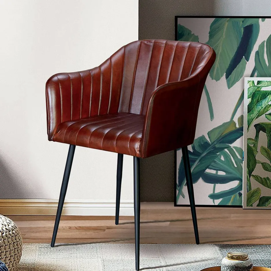 Pharao24 Esszimmerstuhl Soonga> Esszimmersessel|Lederstühle