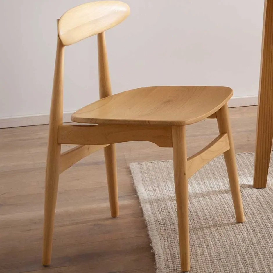 Massivholz Stühle*Pharao24 Esszimmerstuhl Tapas