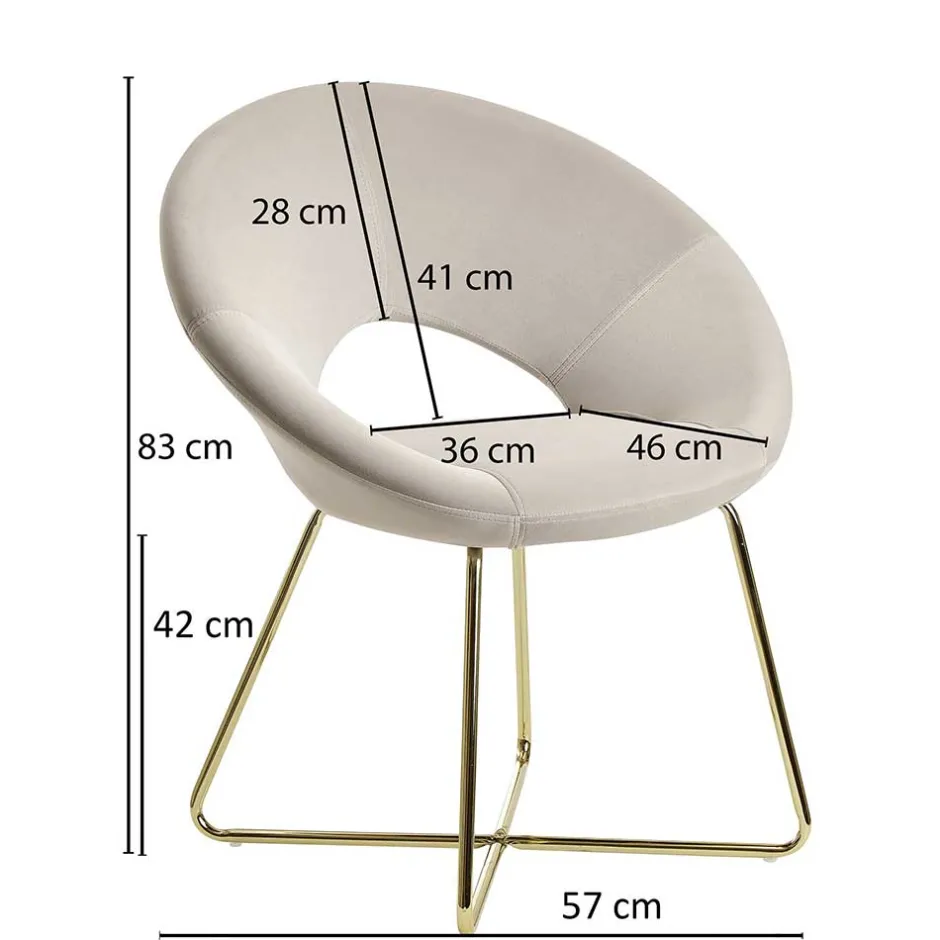 Armlehnstühle*Pharao24 Esszimmerstuhl Tymos