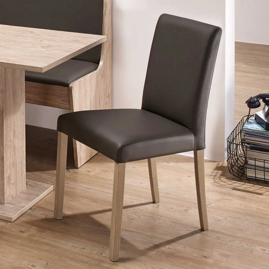 Pharao24 Esszimmerstuhl Vorius> Lederstühle