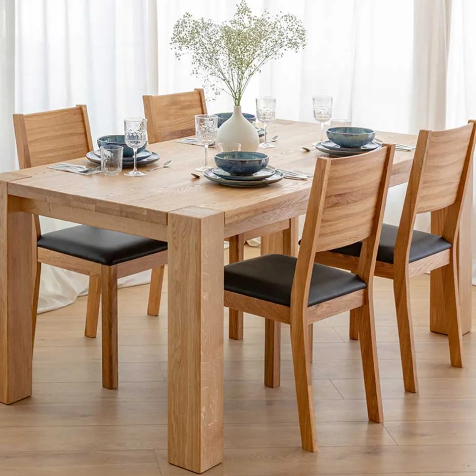 Hochlehner|Massivholz Stühle*Pharao24 Esszimmerstuhl Vucina